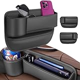 Goujfol Organizador Coche Asiento, Bolsa de Almacenamiento para Huecos de...