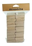 Décopatch - Caja decorativa de papel maché, diseño de cuadros, 10 unidades,...