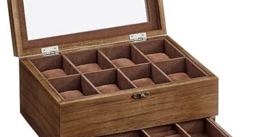 Cajas y Organizadores de madera para joyas